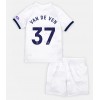 Tottenham Hotspur Micky van de Ven #37 Heimtrikot 2023-24 Kurzarm (+ kurze hosen)